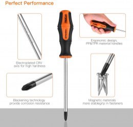 Magnetic screwdriver set TACKLIFE8